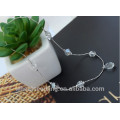 Silver Plated Chain Crystal Women Accessories 2015 New Design